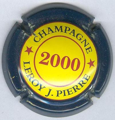 Capsule de Champagne: New !!! 2009 contour bleu LEROY Jean Pierre 