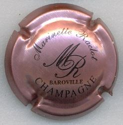 PALM Numérotée / 150 Ex - N° 55 a capsule de champagne Raclot Marinette 